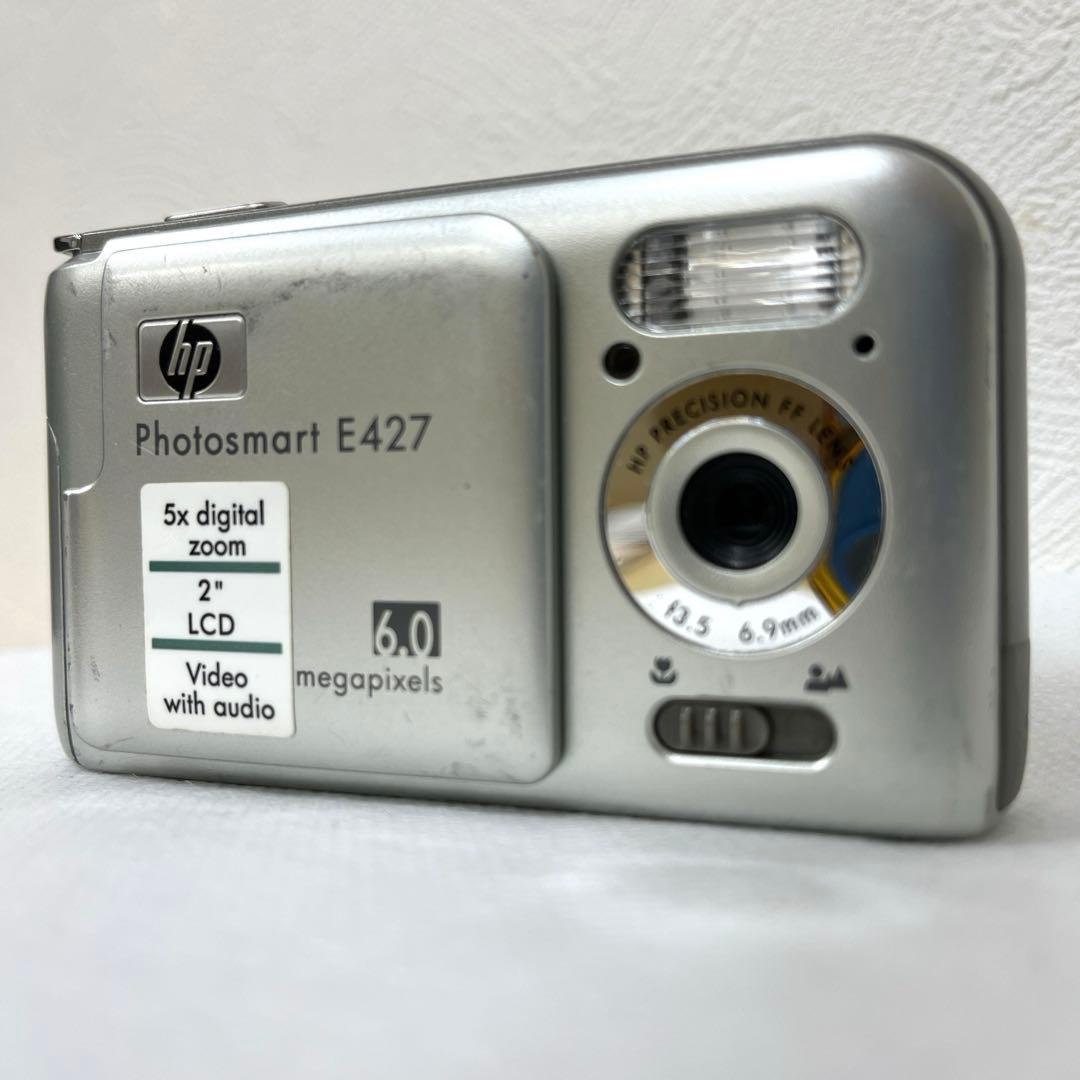 【訳あり】hp Photosmart E427 デジカメ【通電確認済】