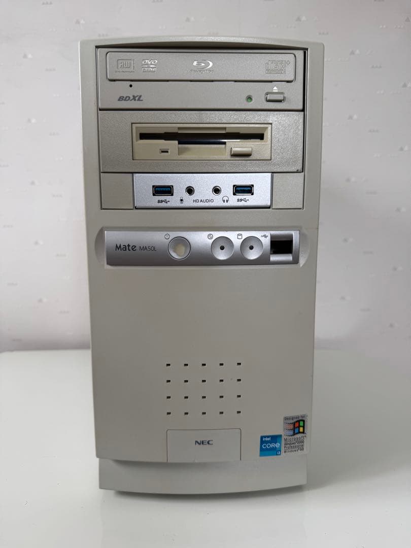 自作PC レトロPC風Win11 14thi3/16GB/1TB/RX6400