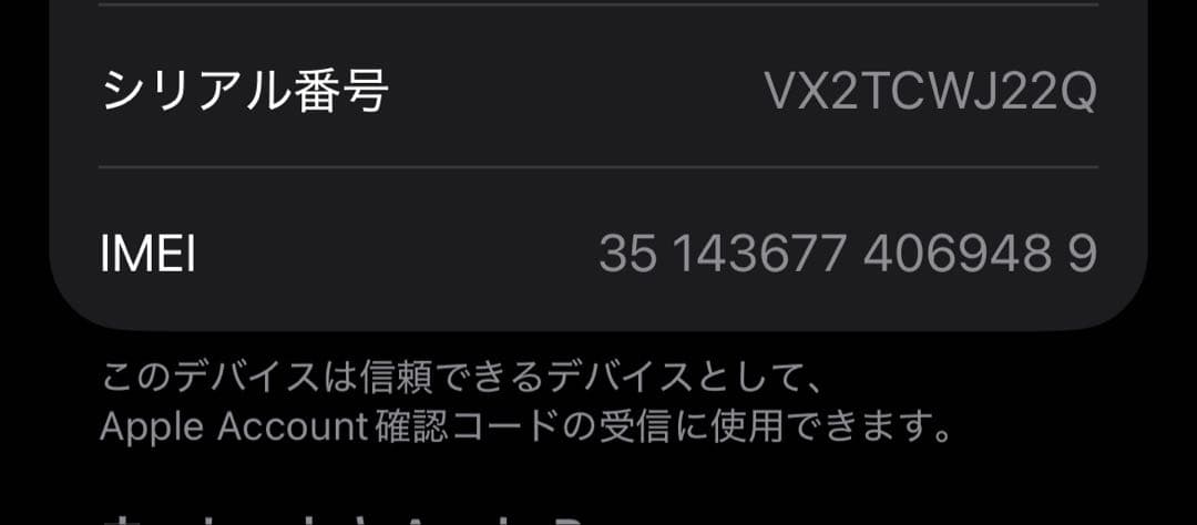Apple iPhone 13 グラファイト 本体　512G