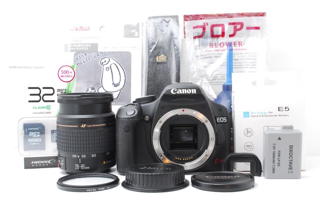 【美品　使用感少なめ】Canon Kiss X3　スマホ転送　フルHD動画