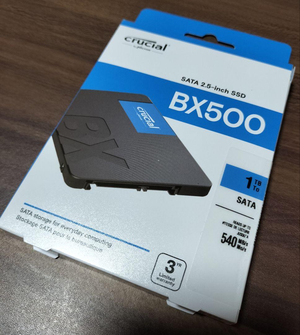内蔵型SSD Crucial SSD 1TB(1000GB) BX500 SATA3