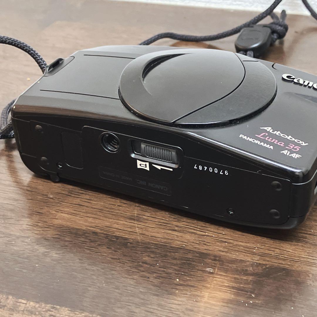 【動作品】Canon Autoboy Luna 35 コンパクトフィルムカメラ