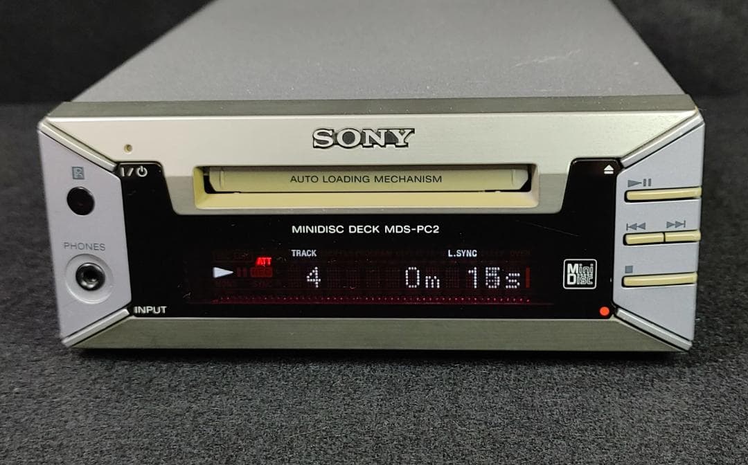 SONY MDデッキ MDS-PC2