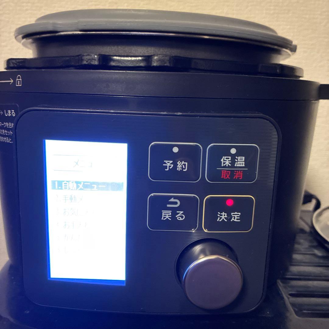 アイリスオーヤマ　電気圧力鍋 PMPC-MA2-B ブラック