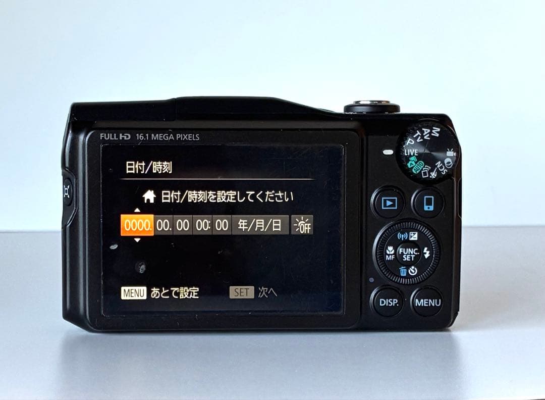 ★美品★Canon PowerShot SX700 HS ブラックWi-Fi対応