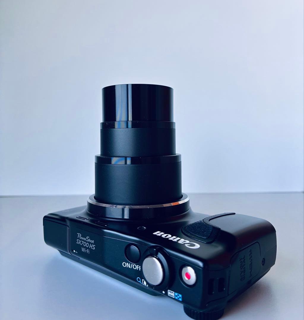 ★美品★Canon PowerShot SX700 HS ブラックWi-Fi対応