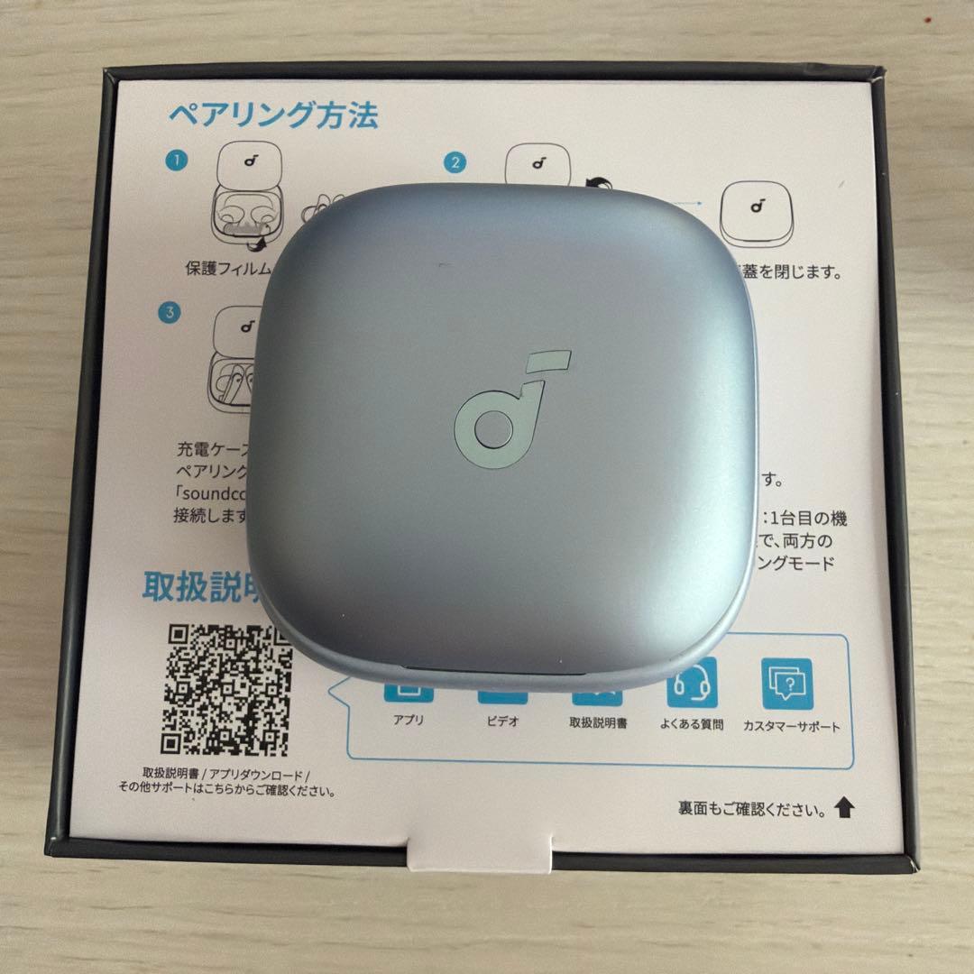 soundcore Liberty Buds ワイヤレスイヤホン ライトブルー