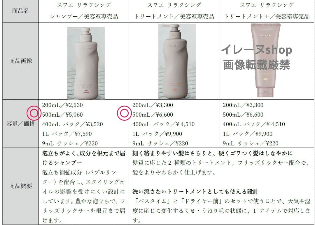 ミルボン suwae スワエ シャンプー&トリートメント 500mlセット