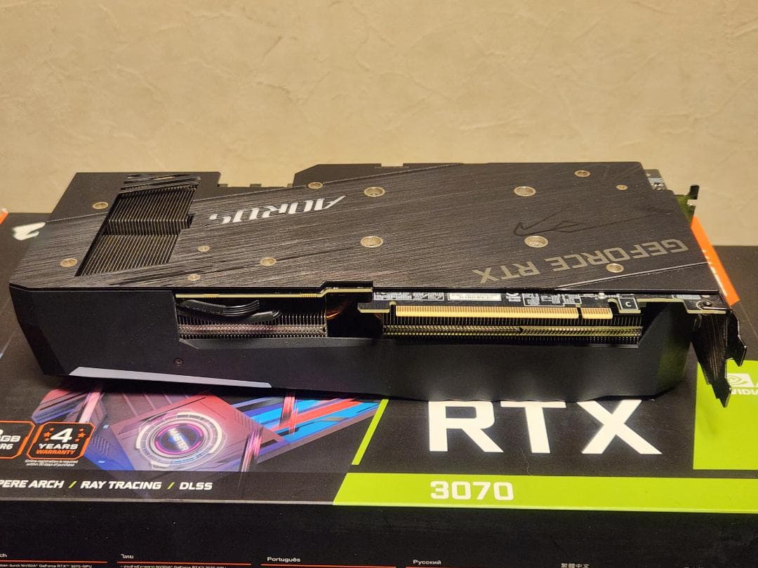 グラフィックボード・グラボ・ビデオカード AORUS GeForce RTX 3070 MASTER 8G