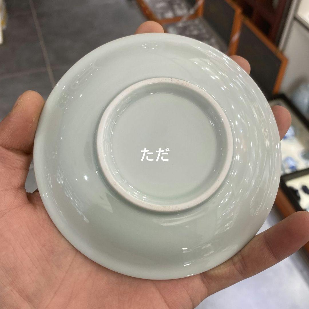 景徳鎮 陶磁器 銀杏花三才蓋碗 茶杯 茶道具 煎茶器 新品未使用