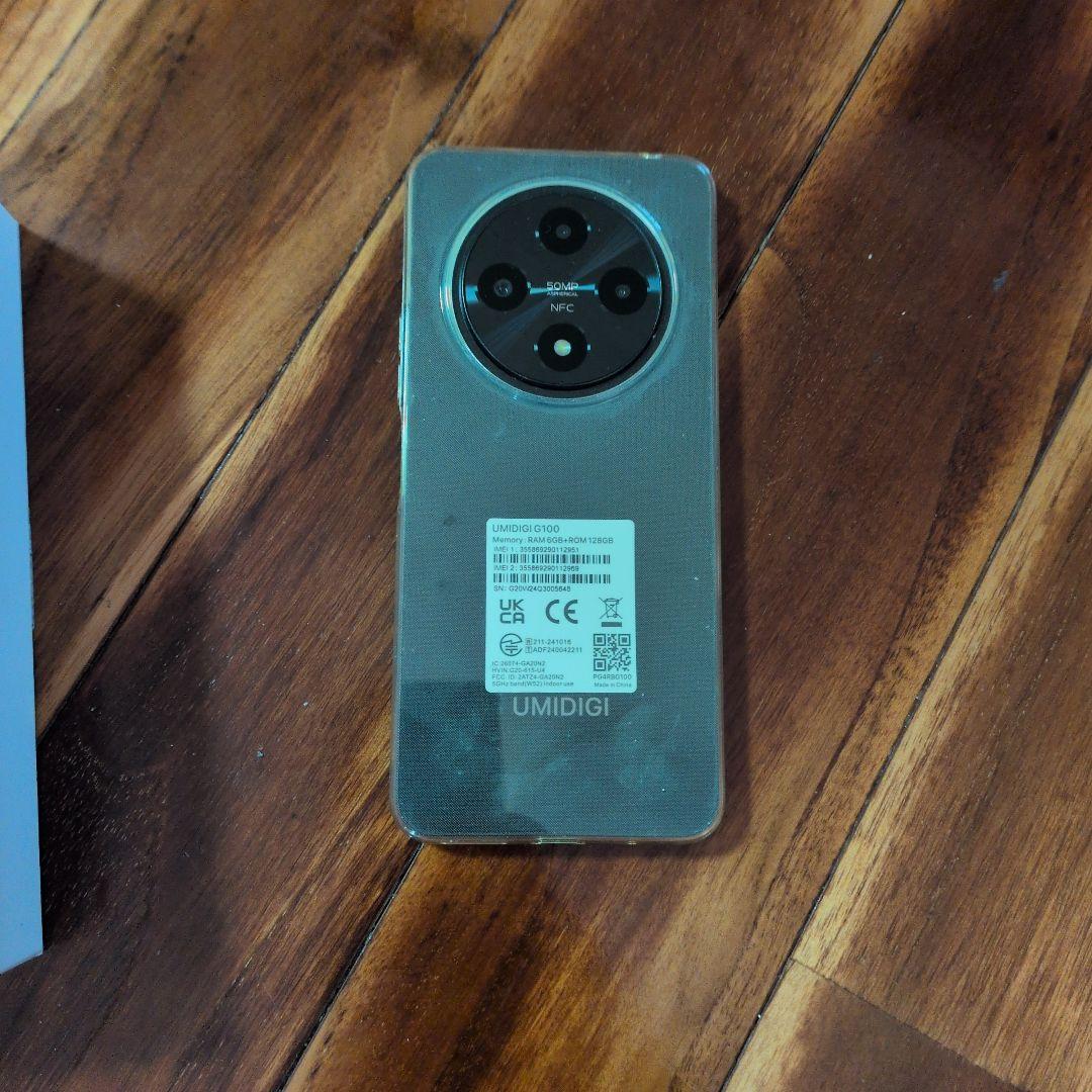 UMIDIGI G100 128GB 本体