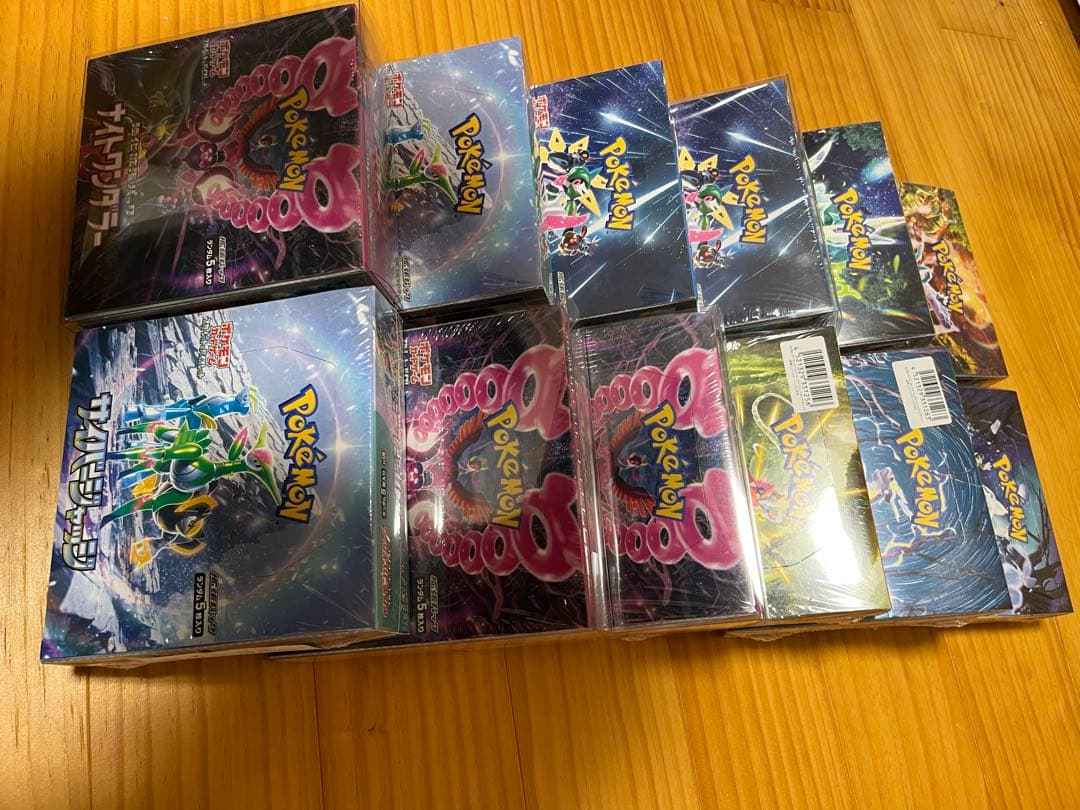 【12BOX】ポケモンカード　BOX まとめ売り シュリンク付