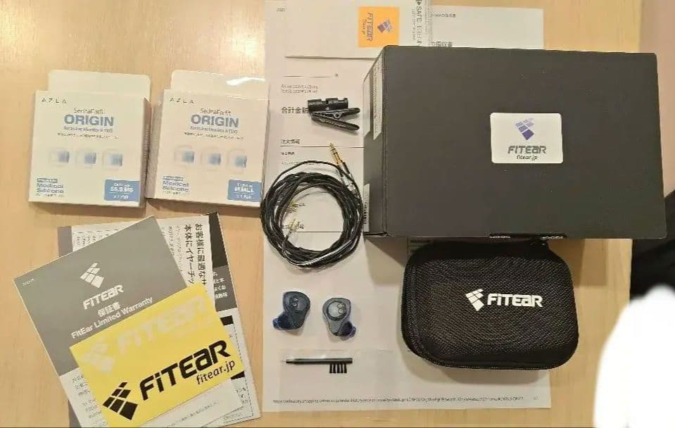 領収書付　FitEar TG334 ユニバーサル 付属品完備 動作確認済
