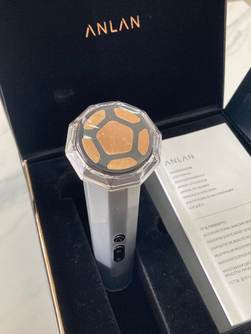 ANLAN RF 温冷 美顔器 PRO ADRY31 EMS 18金 高周波