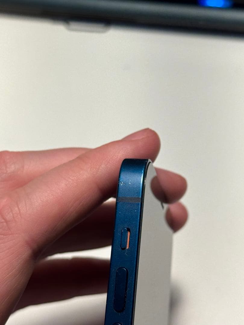 iPhone 12 128GB ブルー SIMフリー 画面美品