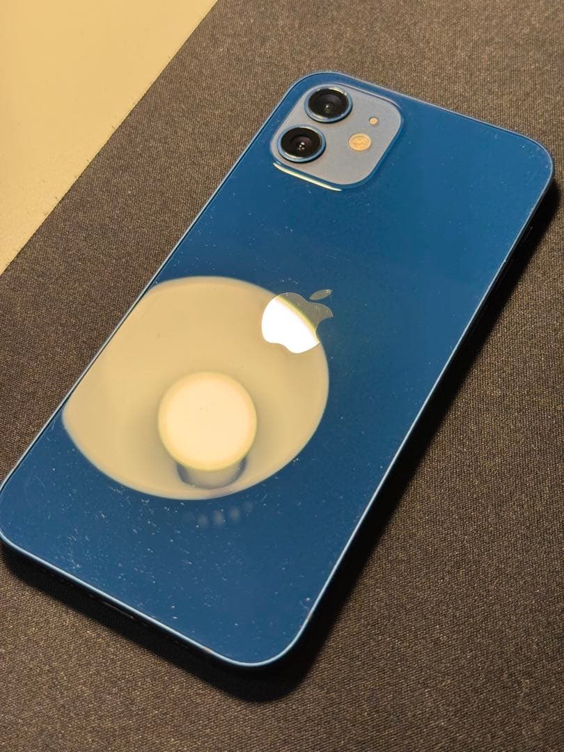 iPhone 12 128GB ブルー SIMフリー 画面美品