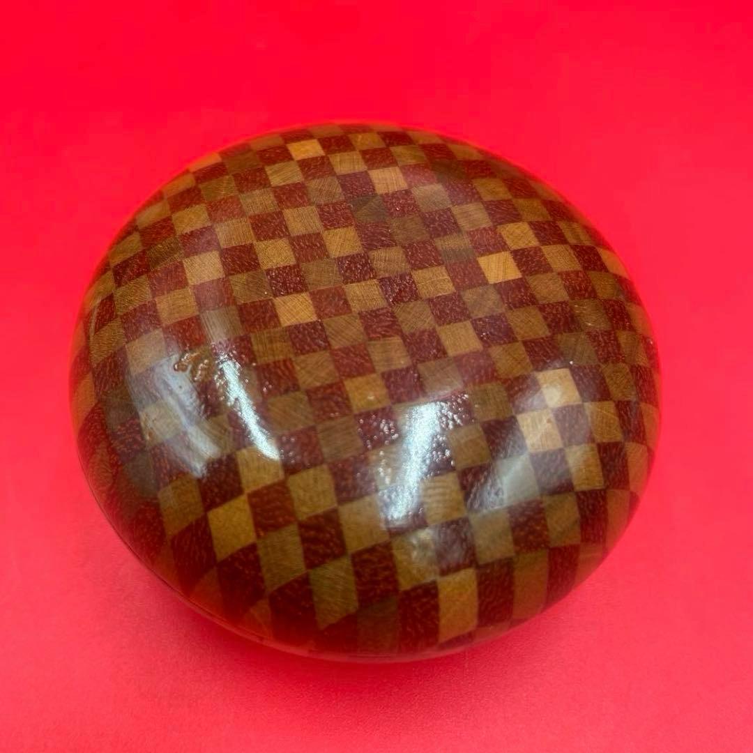 【希少】箱根寄木細工 ムク作り 棗・香合　セット 鷹の巣 伝統工芸 茶道具