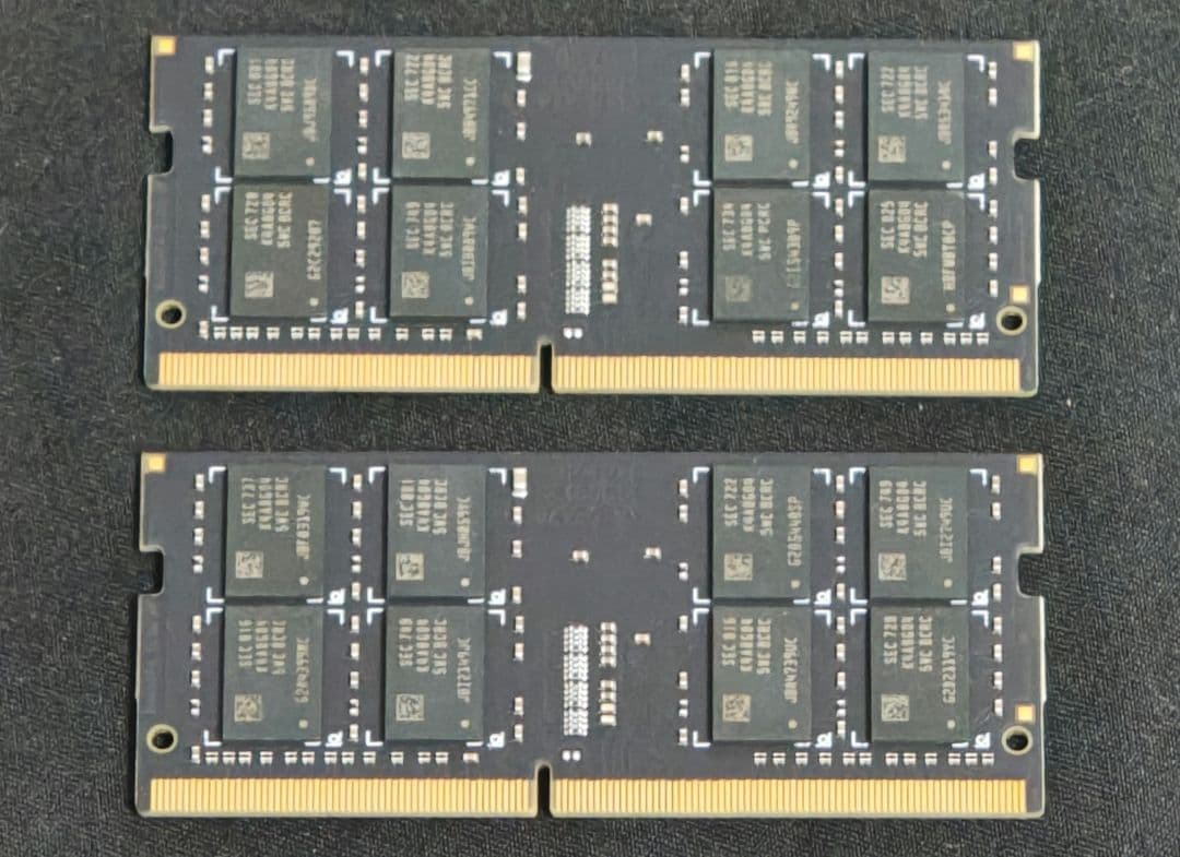 シリコンパワー ノートPC DDR4 3200 16GBメモリ 2枚