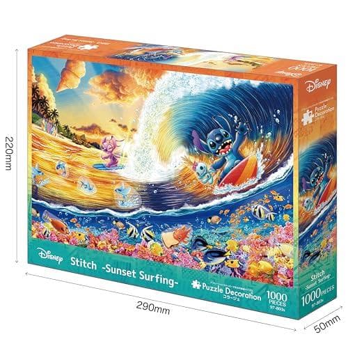 エポック社 1000ピース ジグソーパズル ディズニー Stitch -Sunp