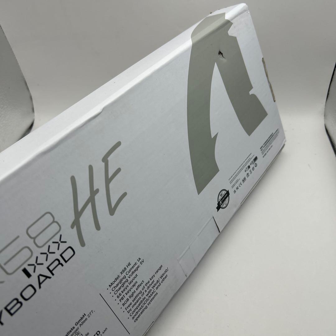【未開封】ATTACK SHARK X68HE RGB ラピッドトリガー