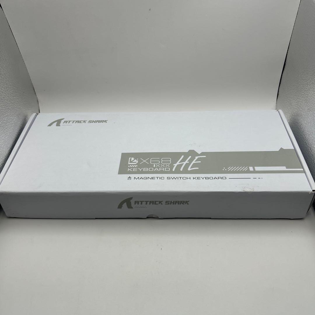 【未開封】ATTACK SHARK X68HE RGB ラピッドトリガー