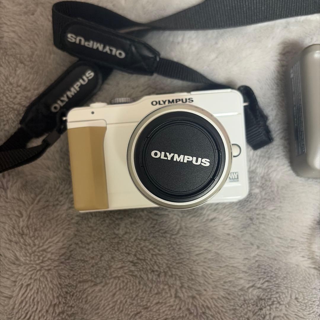 美品 OLYMPUS PEN Lite E-PL1s 一眼 レンズキット SD付