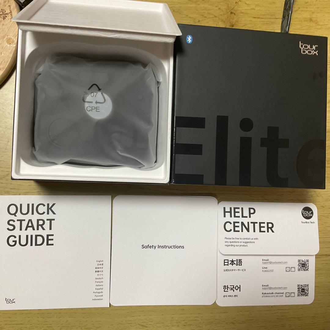 TourBox Elite TBECA 動作確認済 箱・冊子付 中古品