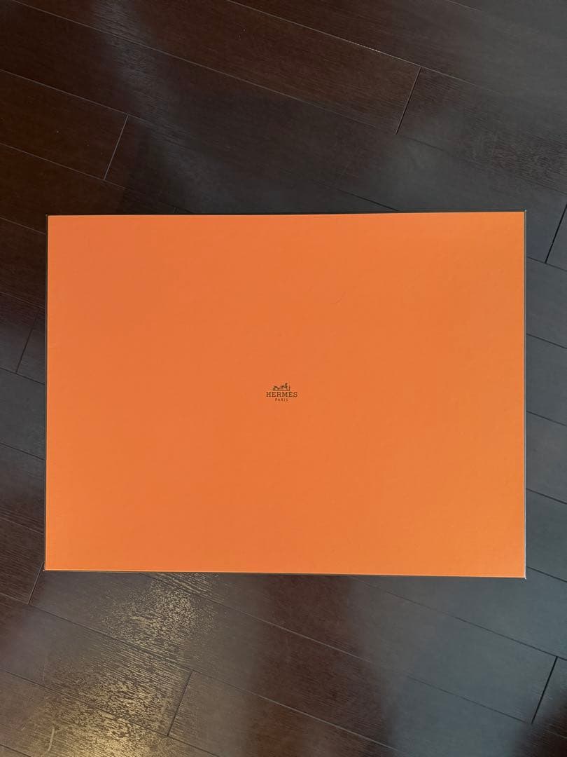 HERMES オレンジBOX 空箱 ガーデンパーティー