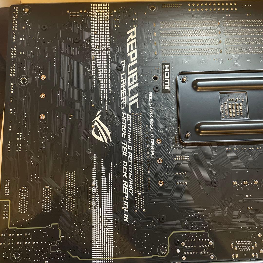 ASUS AMD B550 マザーボード ROG STRIX B550-A