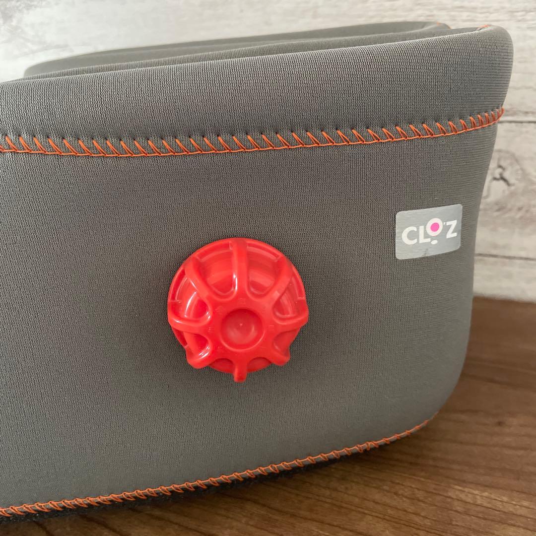 【美品】クロッツ　やわらか湯たんぽ　足用ショートタイプ　グレー　M（27cm）