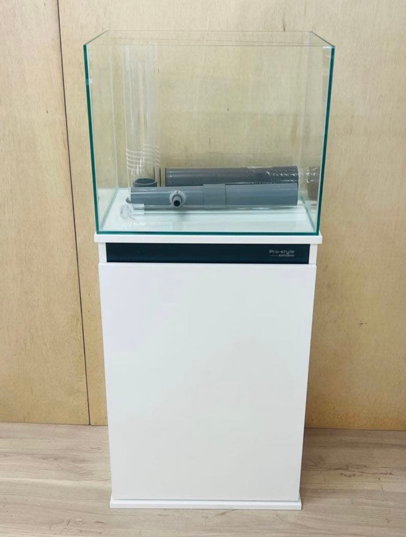 オーバーフロー水槽 ホワイト 中型 フィルター付き