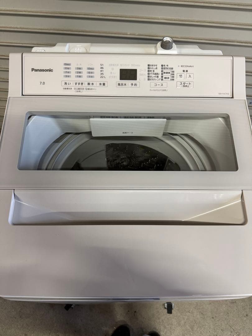 ☆Panasonic NA-FA7H3 7kg 洗濯機 2025年製