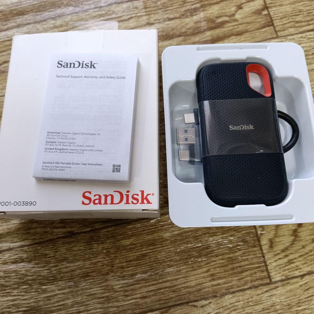 SanDisk 外付けSSD 4TB　4割引!!