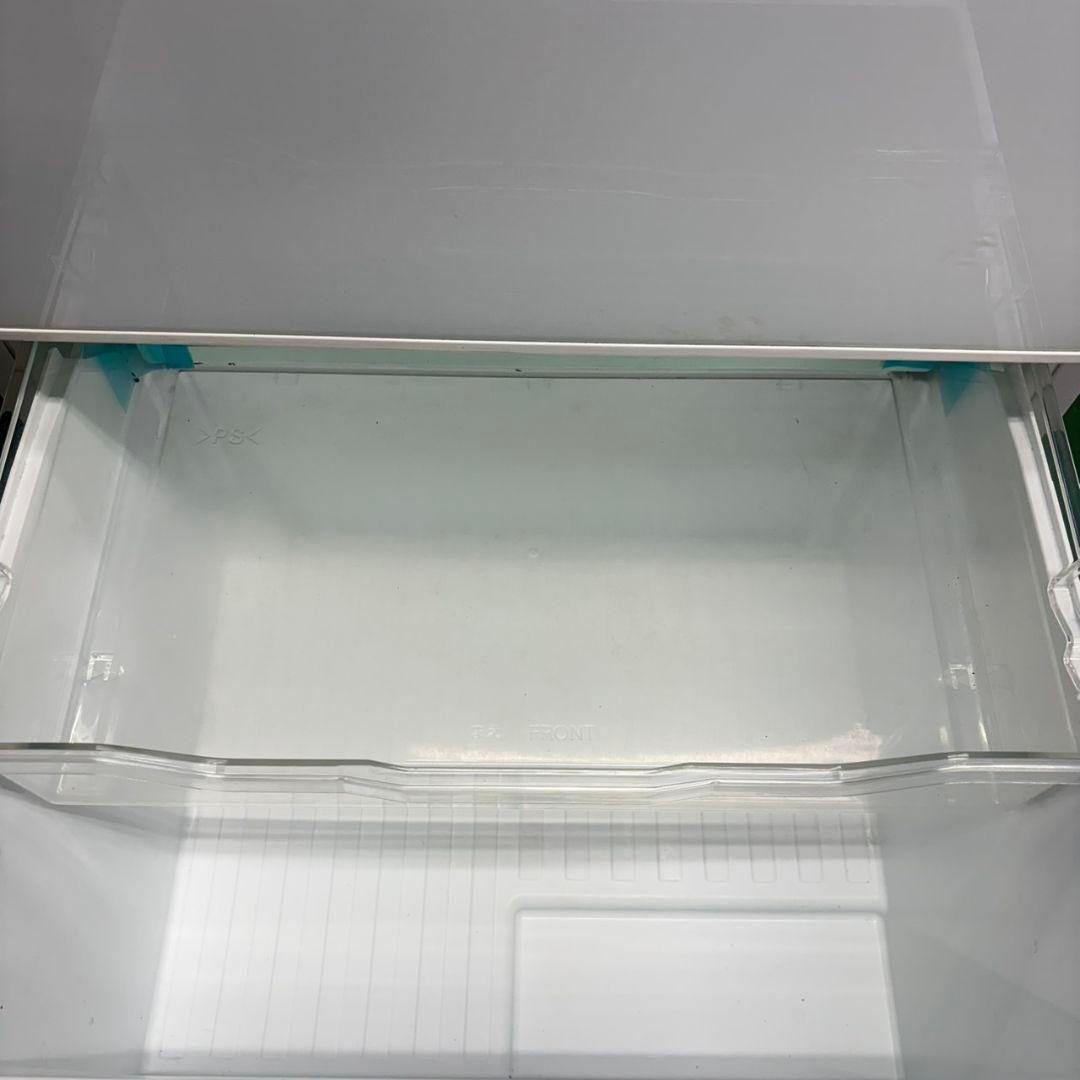810 珍しい左開き冷蔵庫！大型　自動製氷　3ドア　ガラストップ　ホワイトカラー
