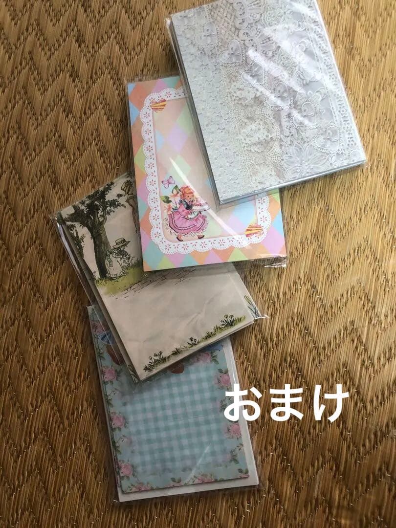 花柄、ヴィンテージメモ帳セット③