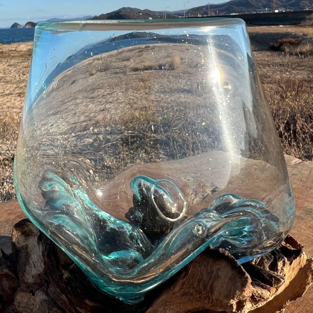 流木ガラスオブジェXSP 花瓶 金魚鉢 ガーデニング テラリウム 観賞魚 容器