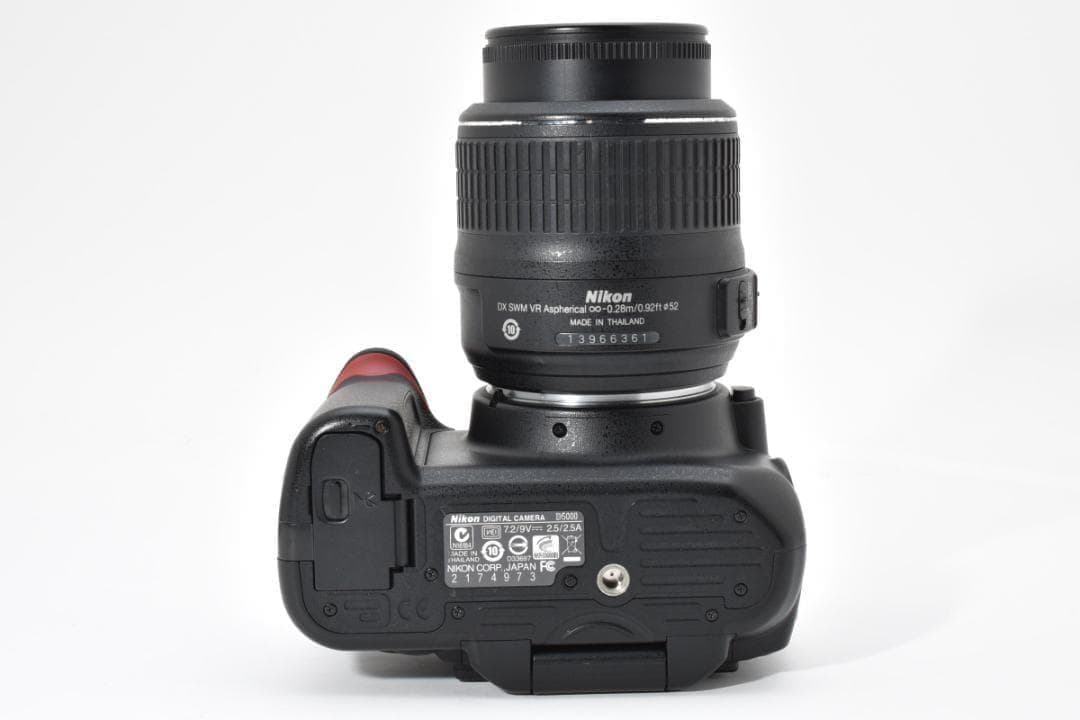 美品✨ショット数8847回!自撮OK＆スマホ転送セット★Nikon D5000