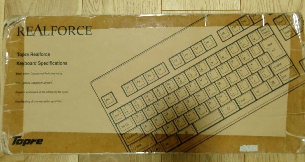 キーボード　REALFORCE 108UH　SA0100　東プレ