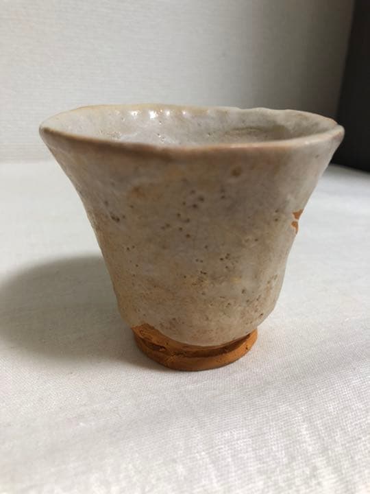 極上精密　天神蟹刻　ぐい呑　湯呑　酒盃　紙箱　茶道具　蟹細工　古美術品　水月焼