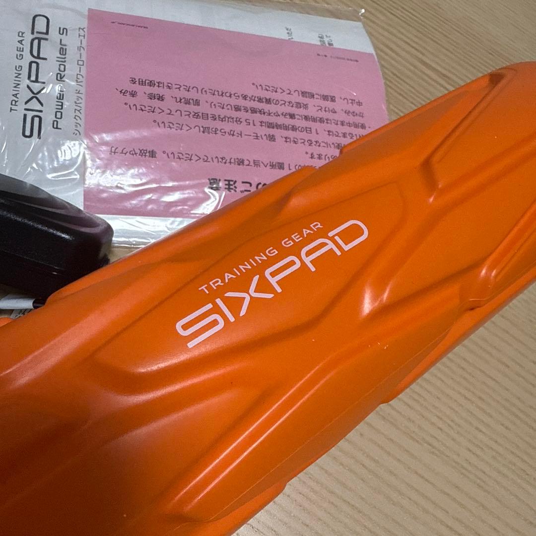 SIXPAD シックスパッド パワーローラーS 美品 オレンジ