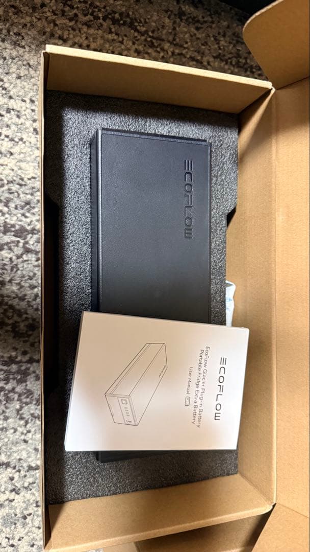 EcoFlow GLACIER ポータブル冷蔵冷凍庫　エコフロー　車中泊