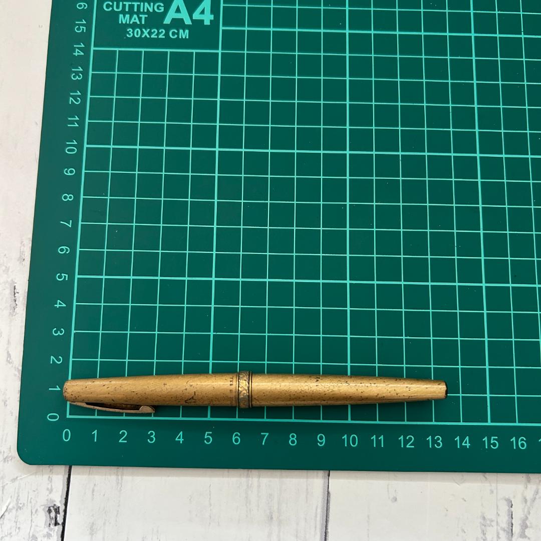 14K　万年筆　SHEAFFER　USA　：当時物　シェーファー　ゴールドカラー