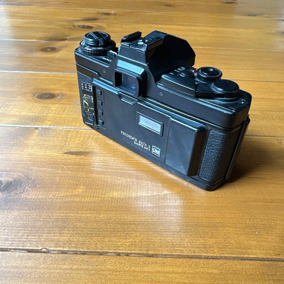 OLYMPUS OM-4 ジャンク データバック グリップ 前キャップ