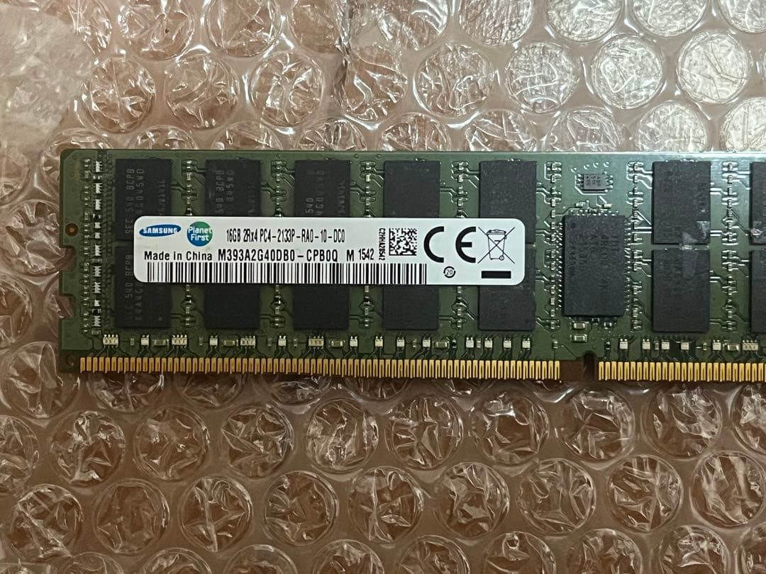 Samsung 16GB*2 DDR4 32GB 2133 サーバー用