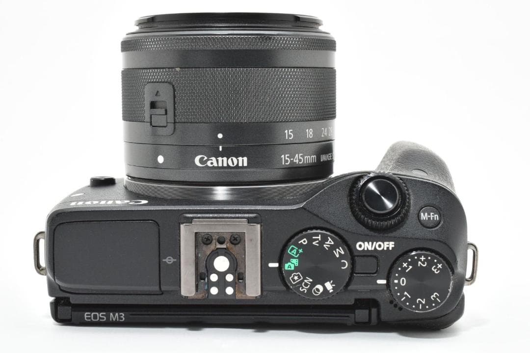 美品 CANON EOS M3 EF-M 15-45mm IS STM レンズ