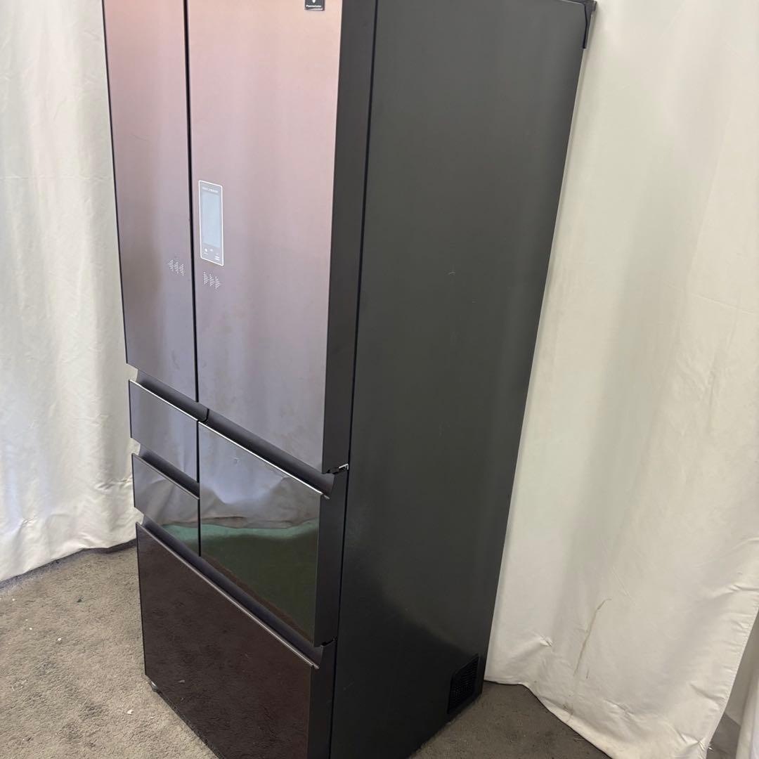 ★256　冷蔵庫　SHARP　500ℓ-600ℓ　安い　綺麗　フレンチ　設置無料