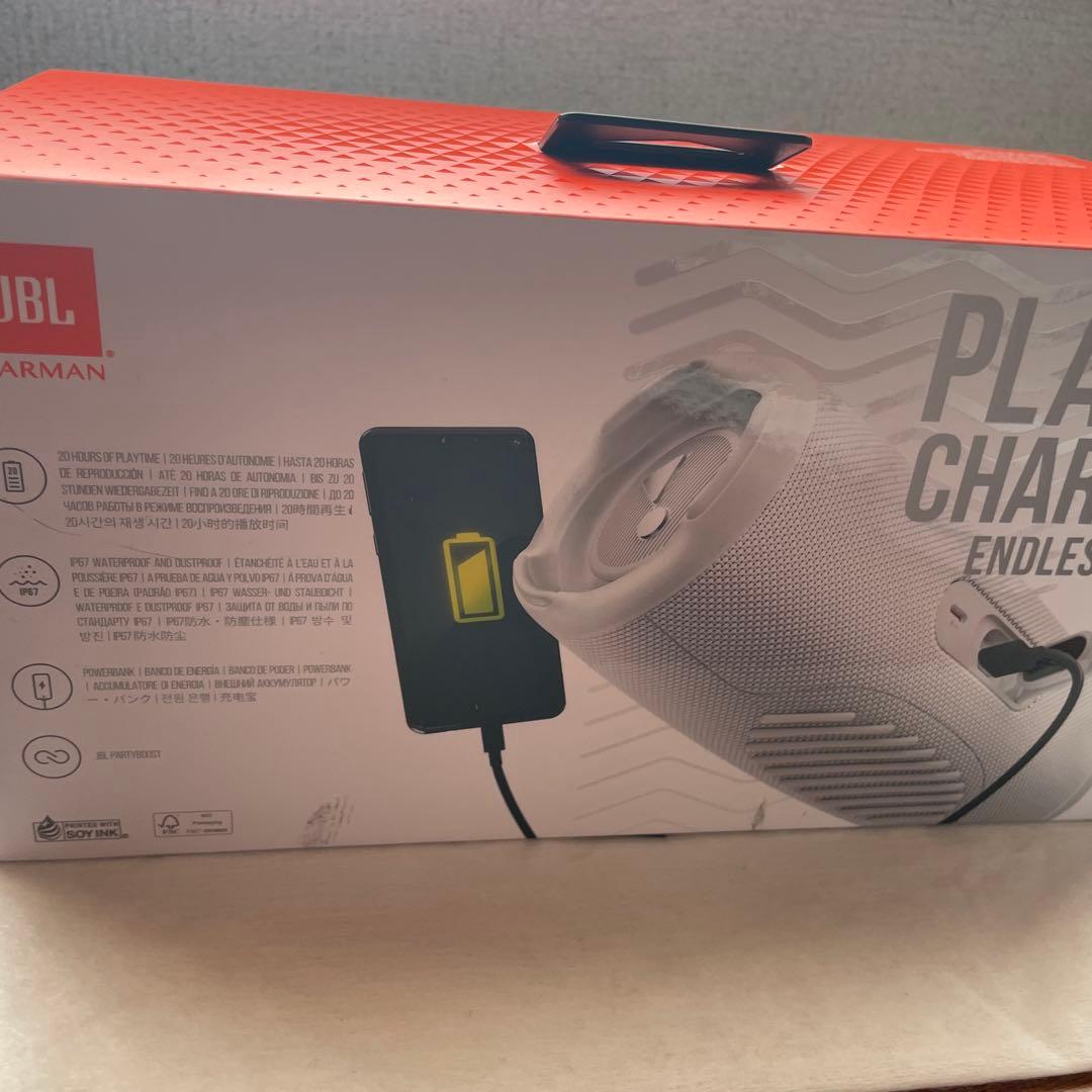 JBL charge 5 ワイヤレススピーカー ホワイト