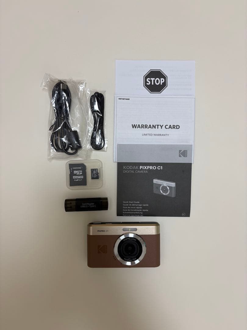 KODAK PIXPRO C1 デジタルカメラ　ブラウン