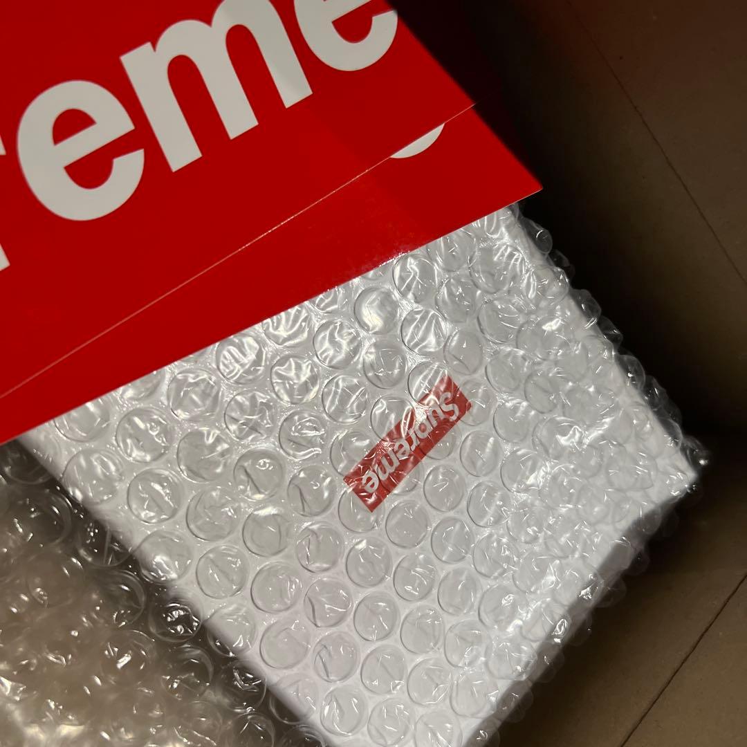 メイク道具・化粧小物 Supreme Leather Pocket Mirror Black