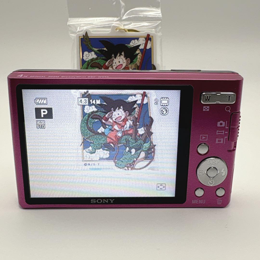 【美品】SONY cybershot DSC-W550